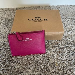 Coach card/coin purse